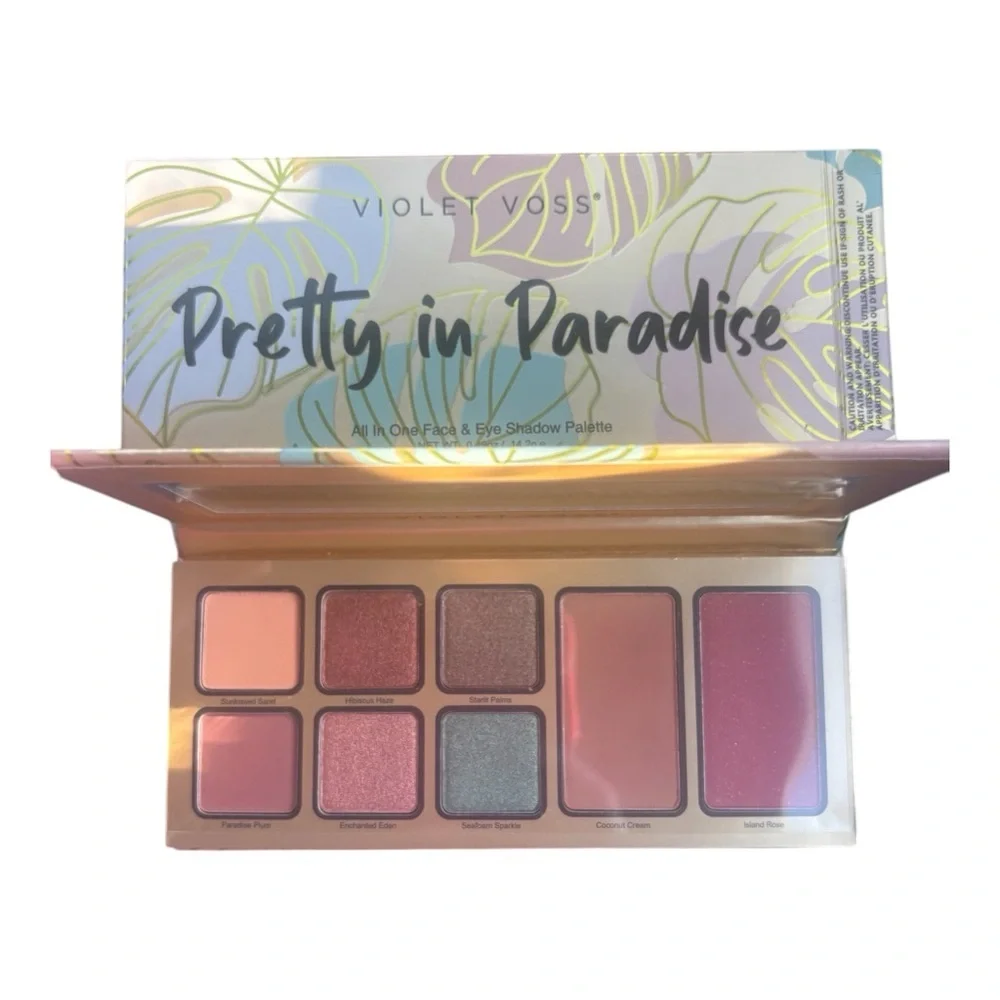 Violet Voss Pretty in Paradise all in one face and eye shadow palette